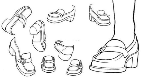 鞋子怎麼畫